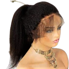 Lace front wig easy to pull ponytail wig
