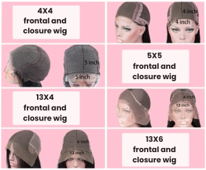 4X4 frontal and closure wig explained in detail