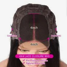 What is a 4x4 lace front wig and its uses