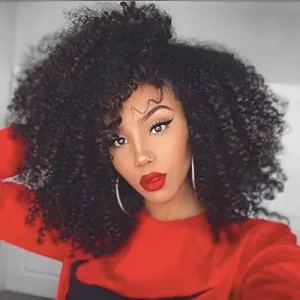 Dream Beauty Full Lace Human Hair Afro Curly Wig reviewed