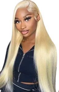 Haichen blonde 360 lace front wig review