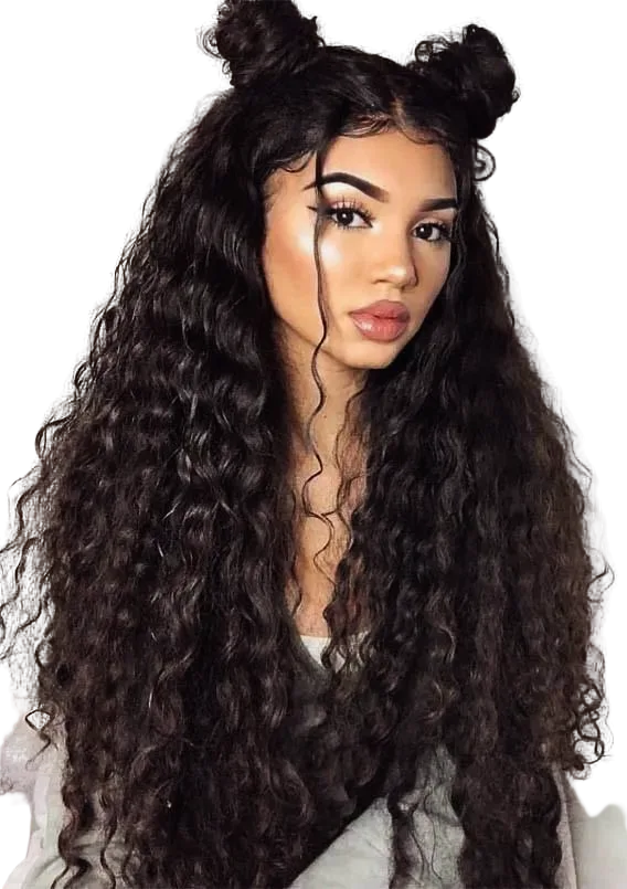  Deep curly style For Frontal wig 